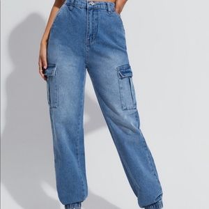 SHEIN Denim Joggers